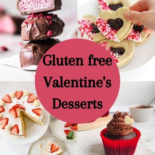 featured image for Gluten free valentines desserts recipes