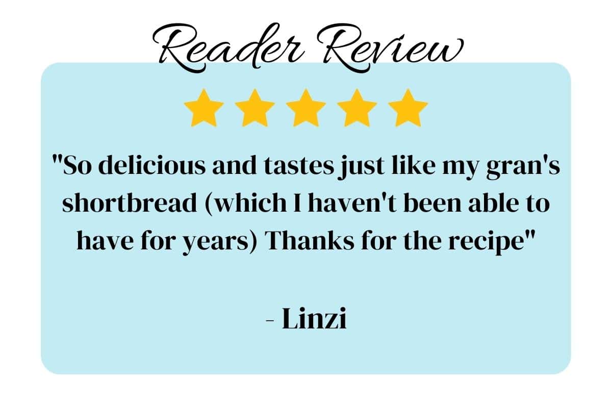 Image of reader review. 